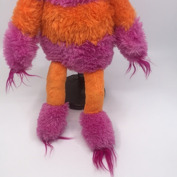 Kohl’s Dr Zeus Orange and Pink Stripe Plush 2010 Wocket in my Pocket 18” Stuffed - Picture 3 of 8